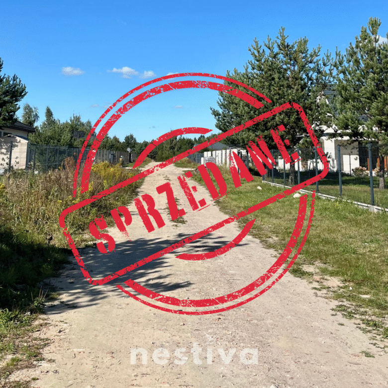 Działka budowlana – 1732 m² – Żelechów, powiat grodziski