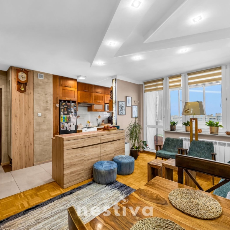 Jasne 3 pokoje z pięknym widokiem na Bielanach